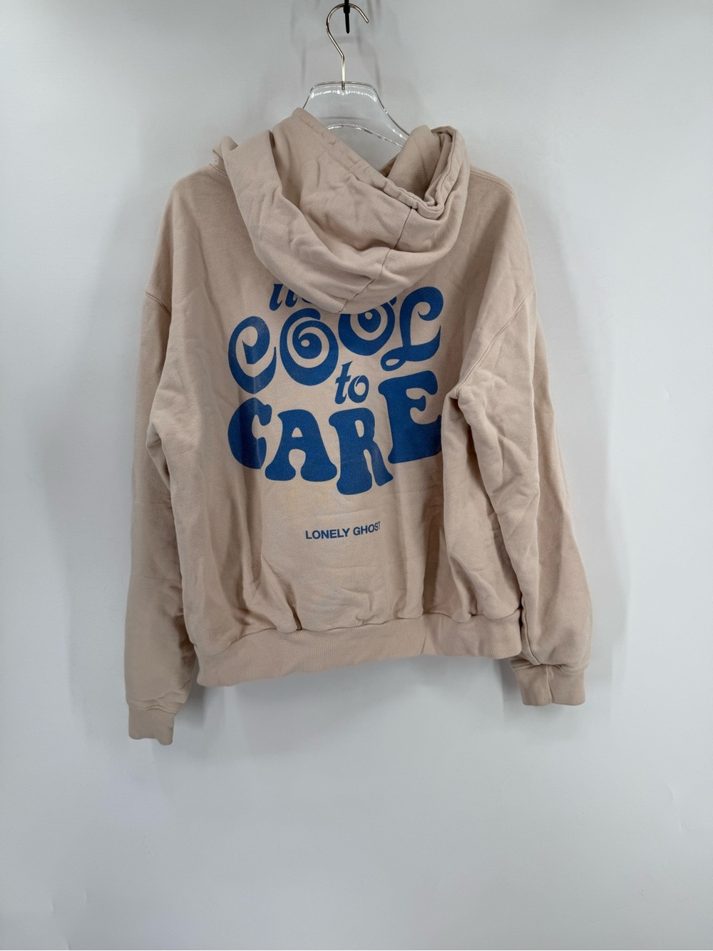 Lonely‎ Ghost it’s cool it care hoodie size large